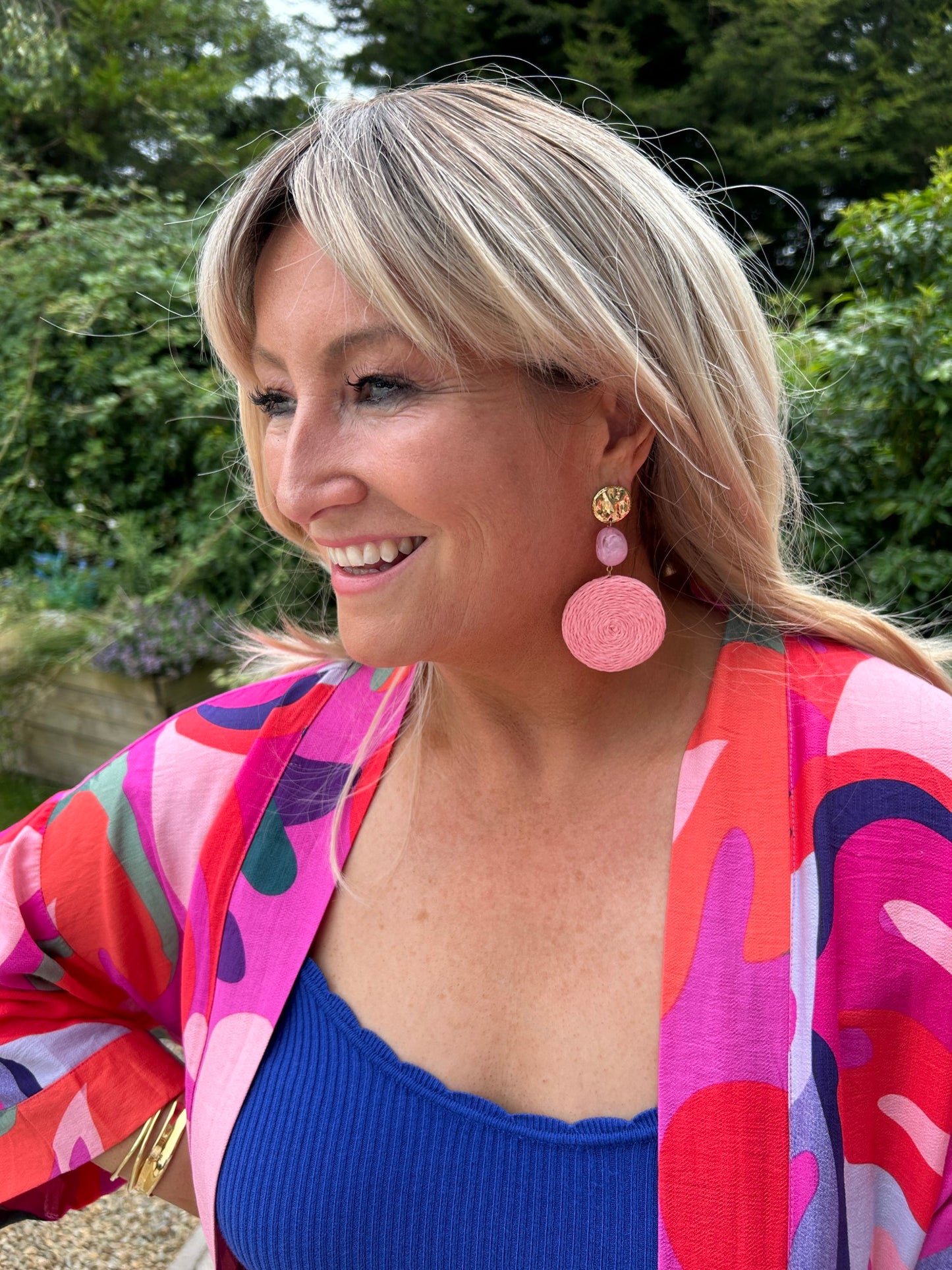 Ravi Earring Pink