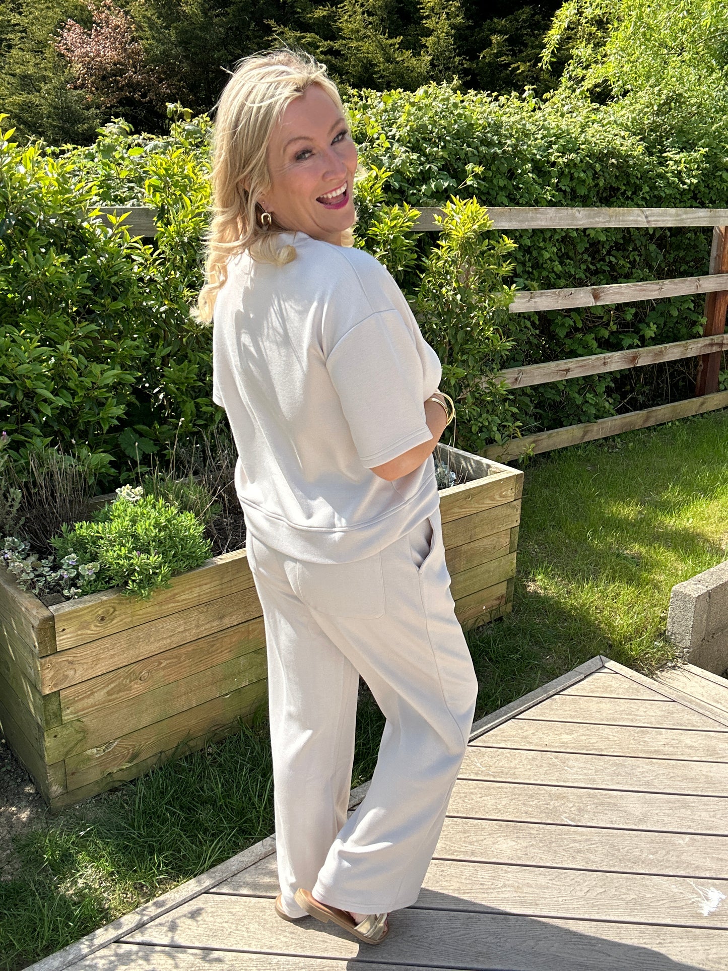 Jane Half Zip Coral