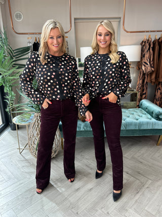 Edelle Bootcut Cord Short