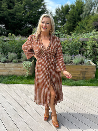 Kaya Polka Dot Dress