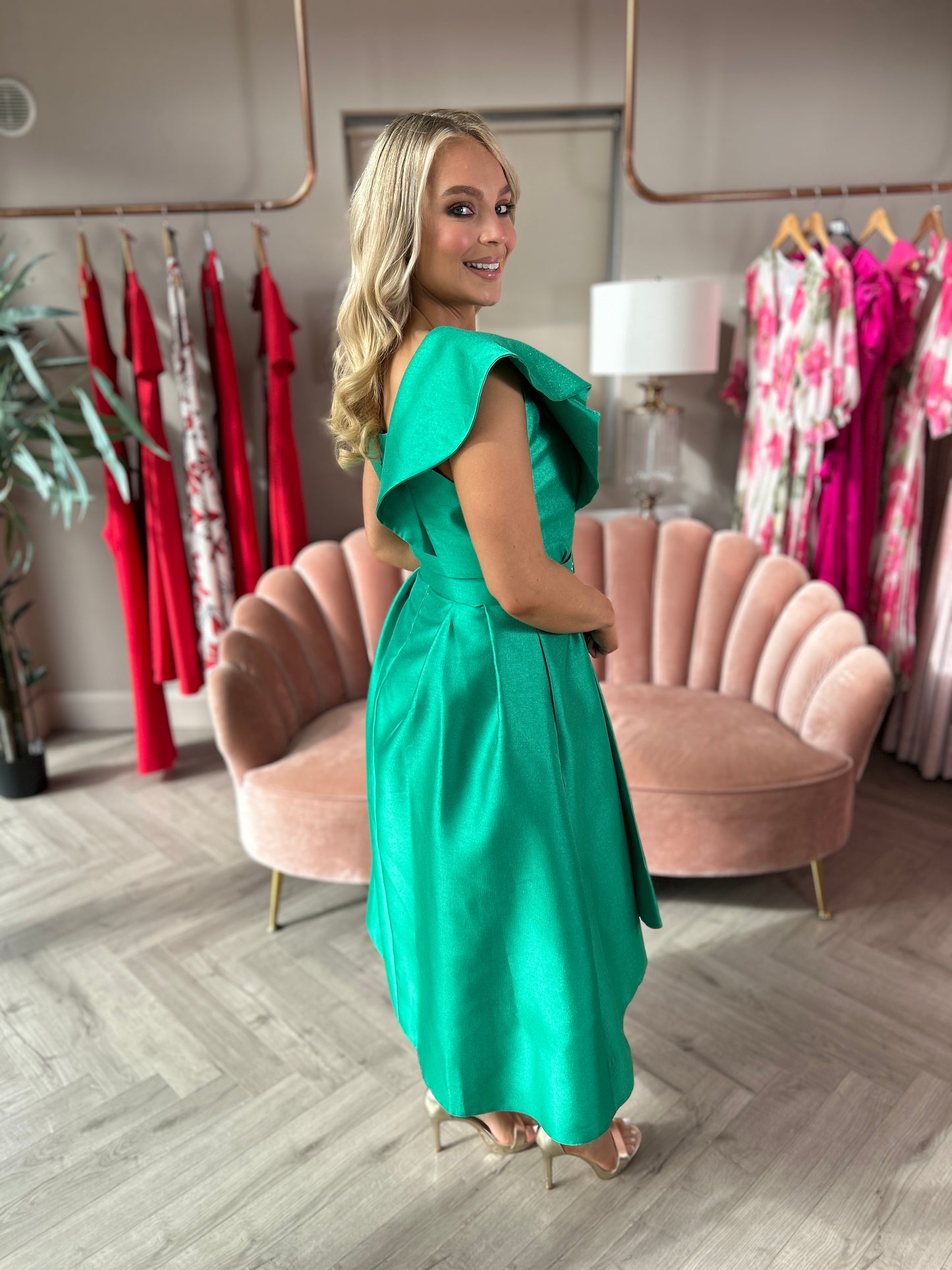 Micha Emerald Dress