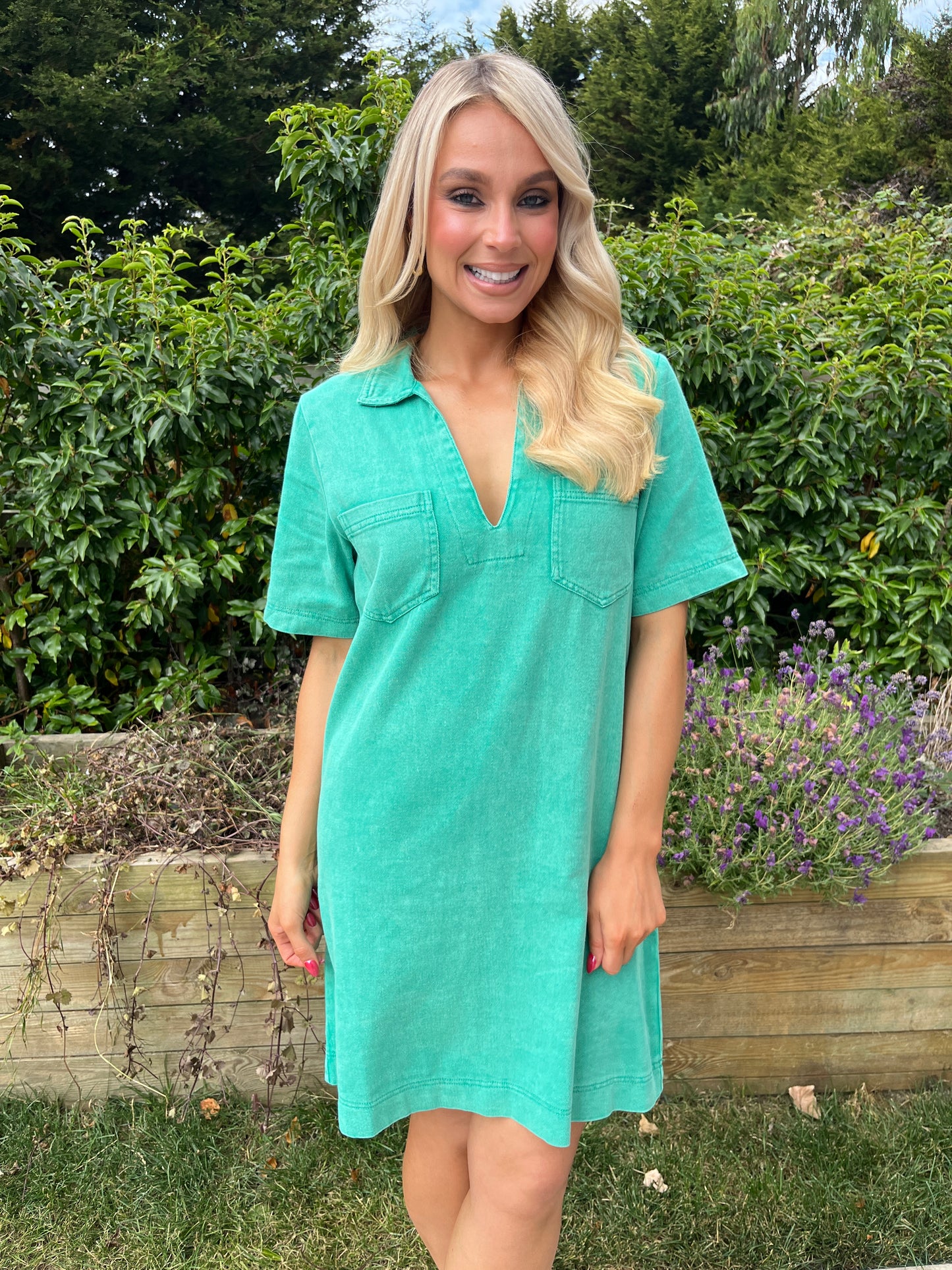 Gemma Dress Green