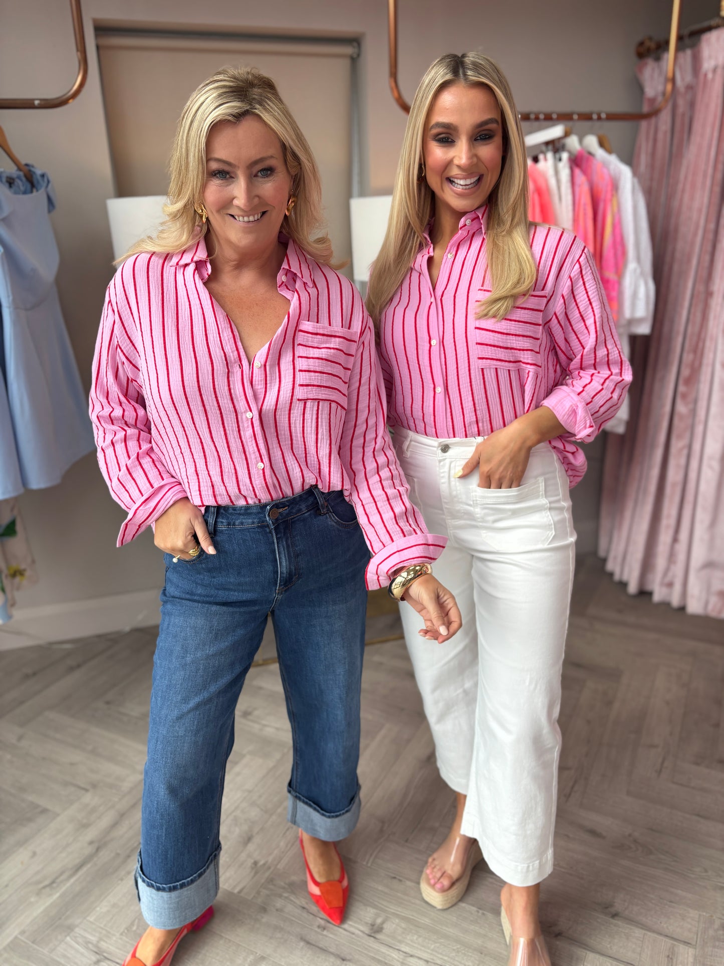 Jessica Stripe Shirt