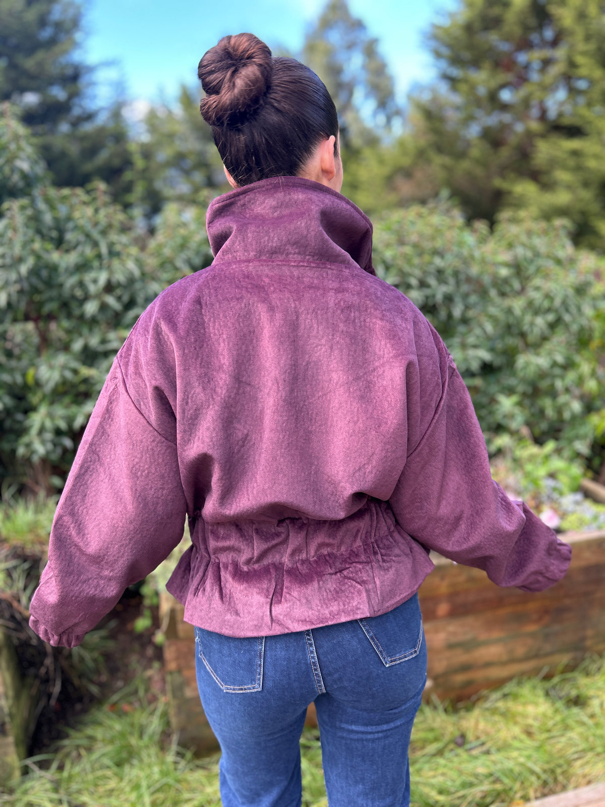 Amy Jacket Plum