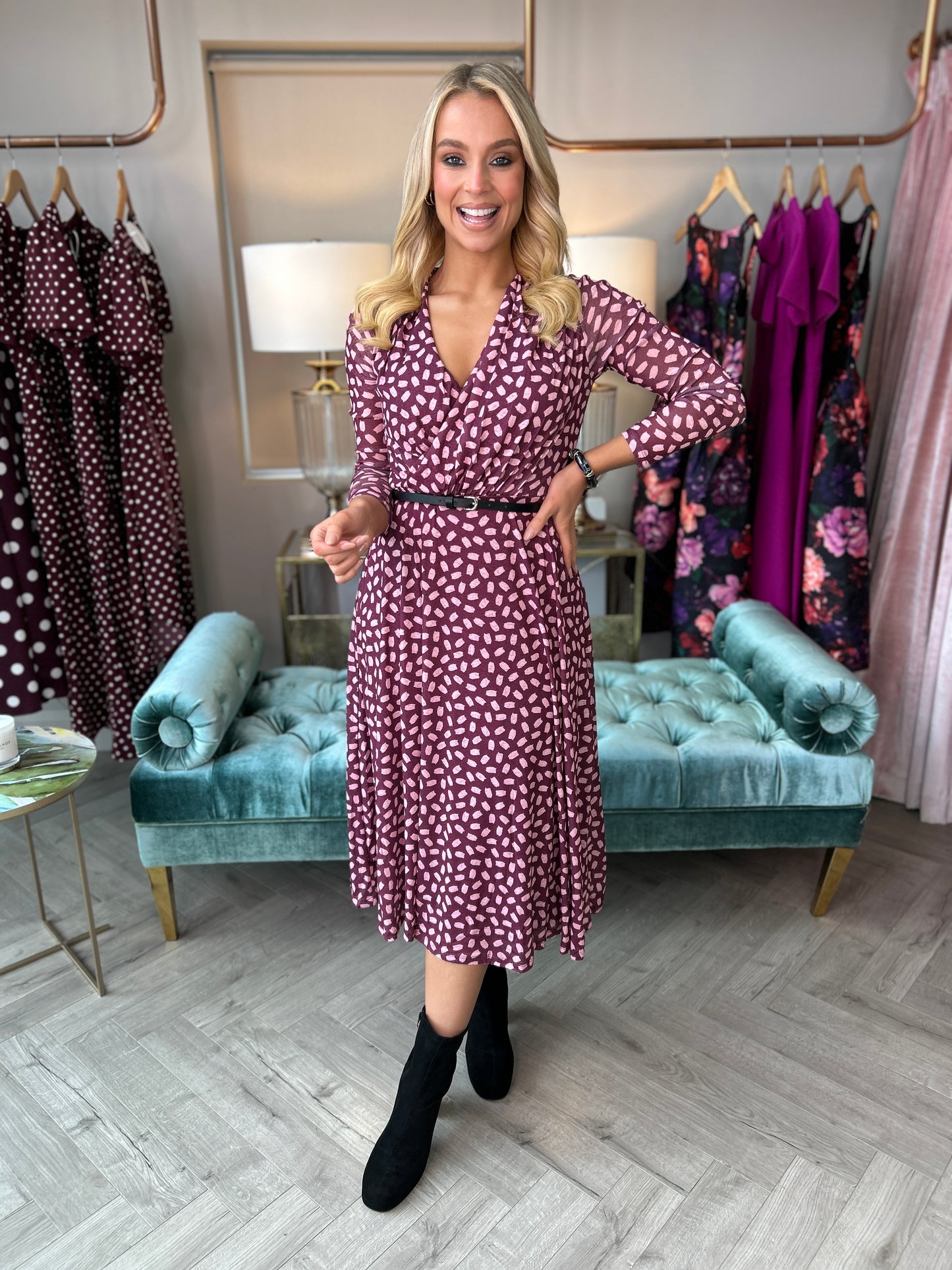 Henrietta Dress Pink