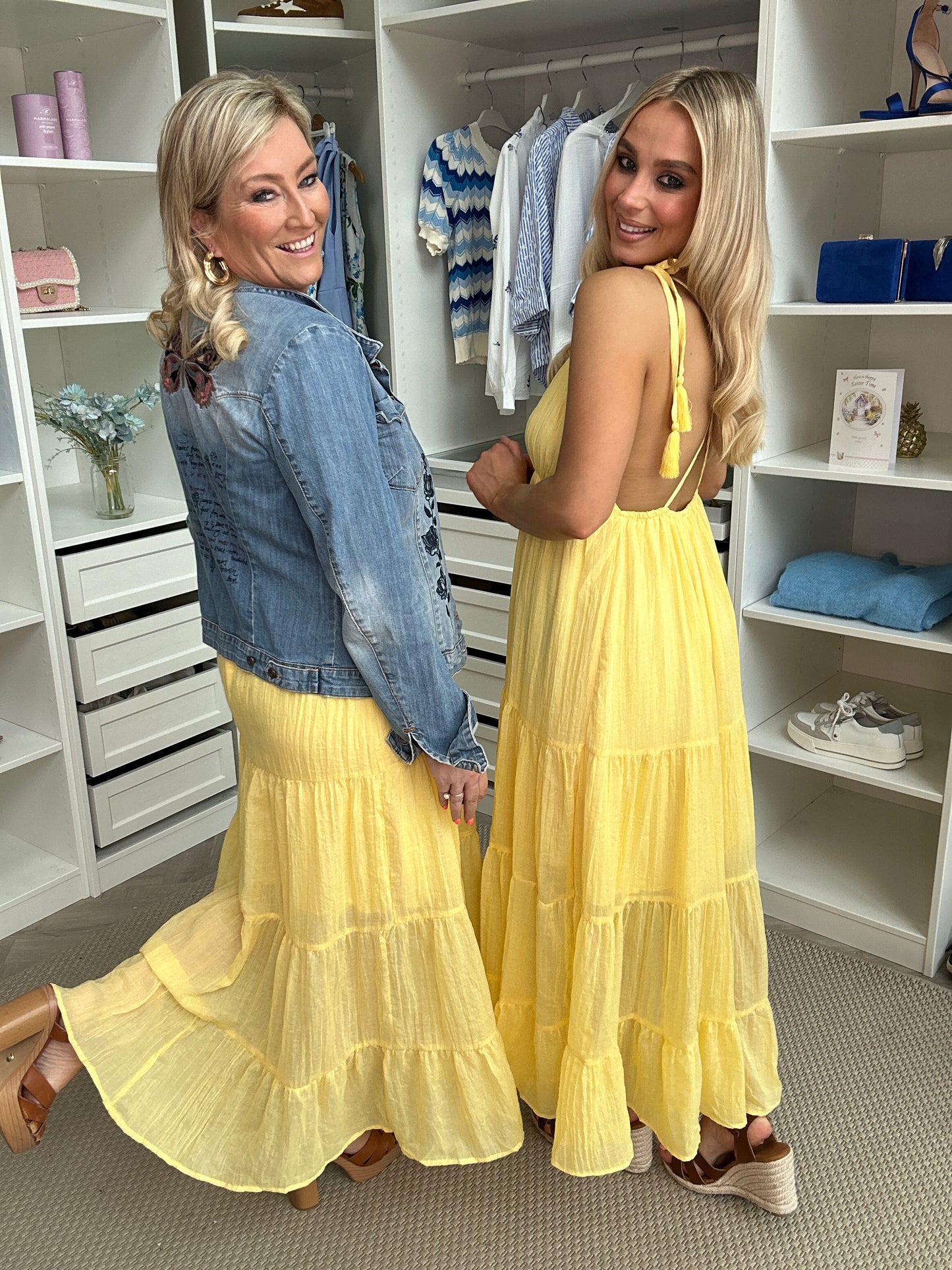 Mabel Yellow Sundress