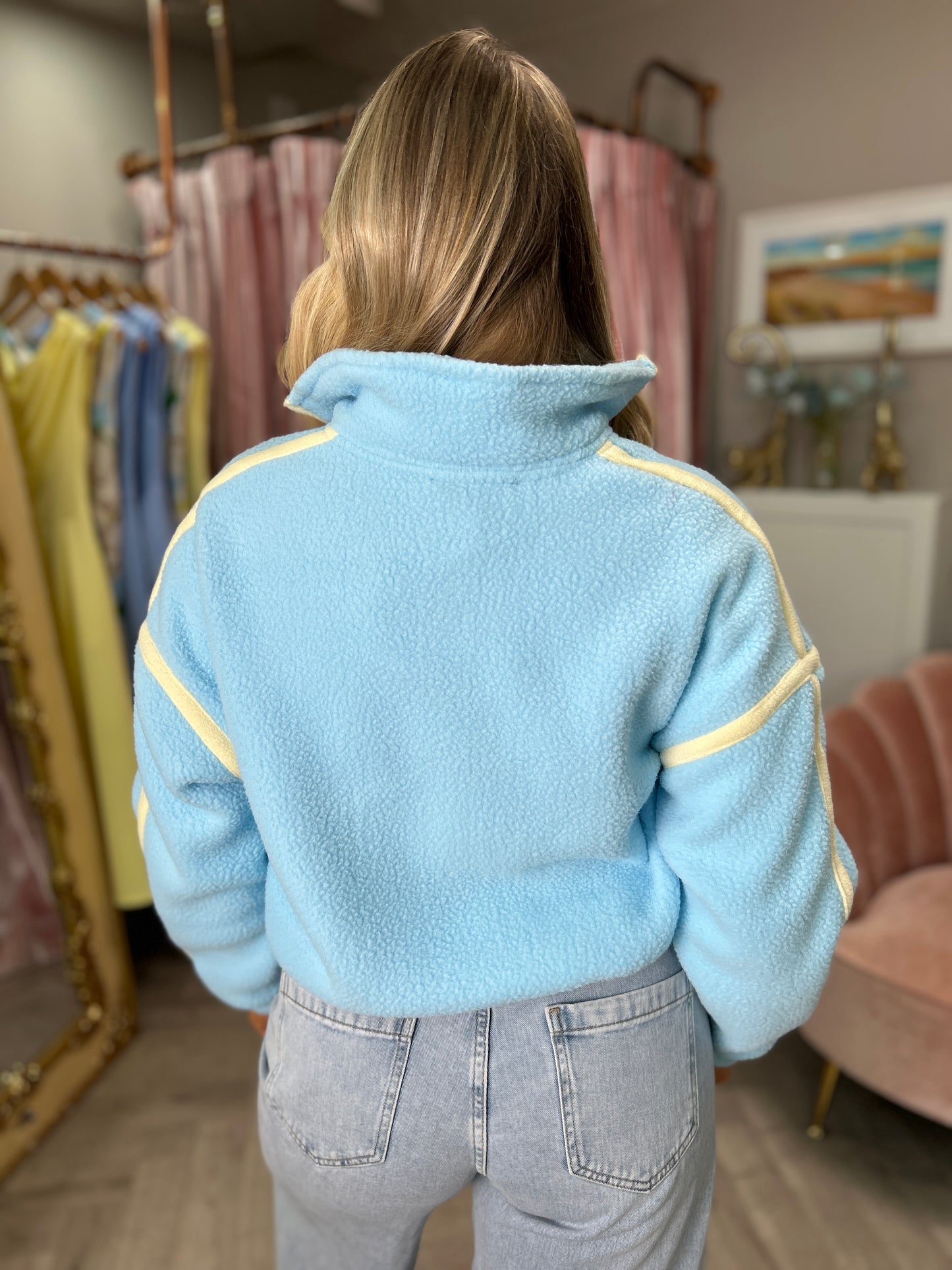 Lulu Fleece Blue