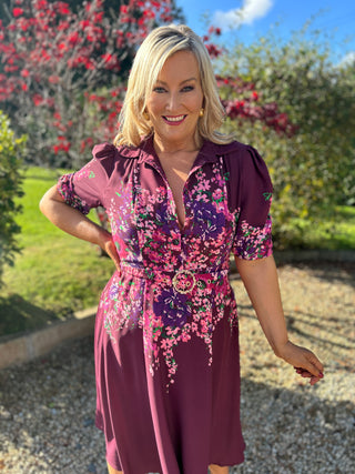 Holland Dress Plum