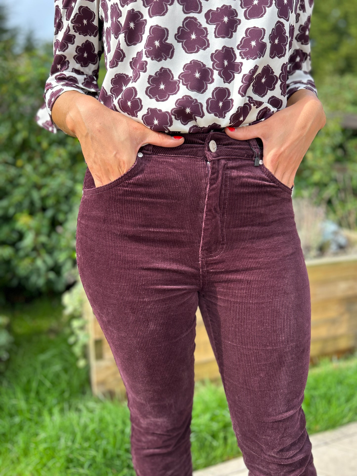 Edelle Bootcut Cord Short