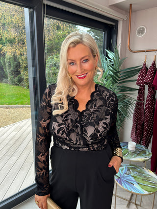 Bridget Lace Jumpsuit