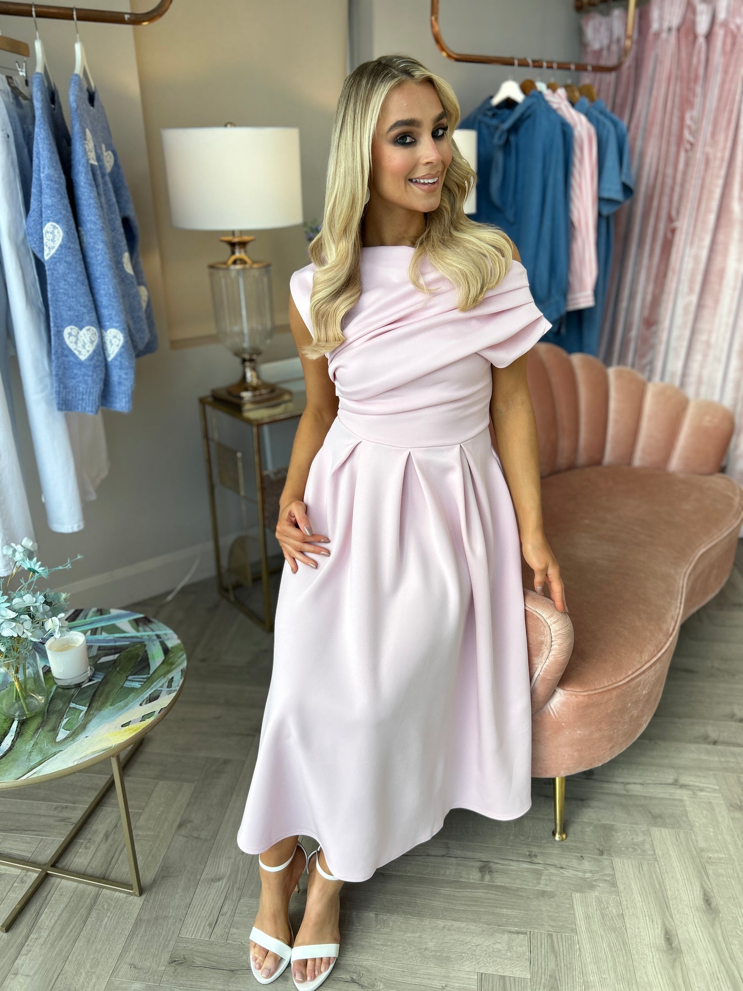 Betty Skater Dress Pink