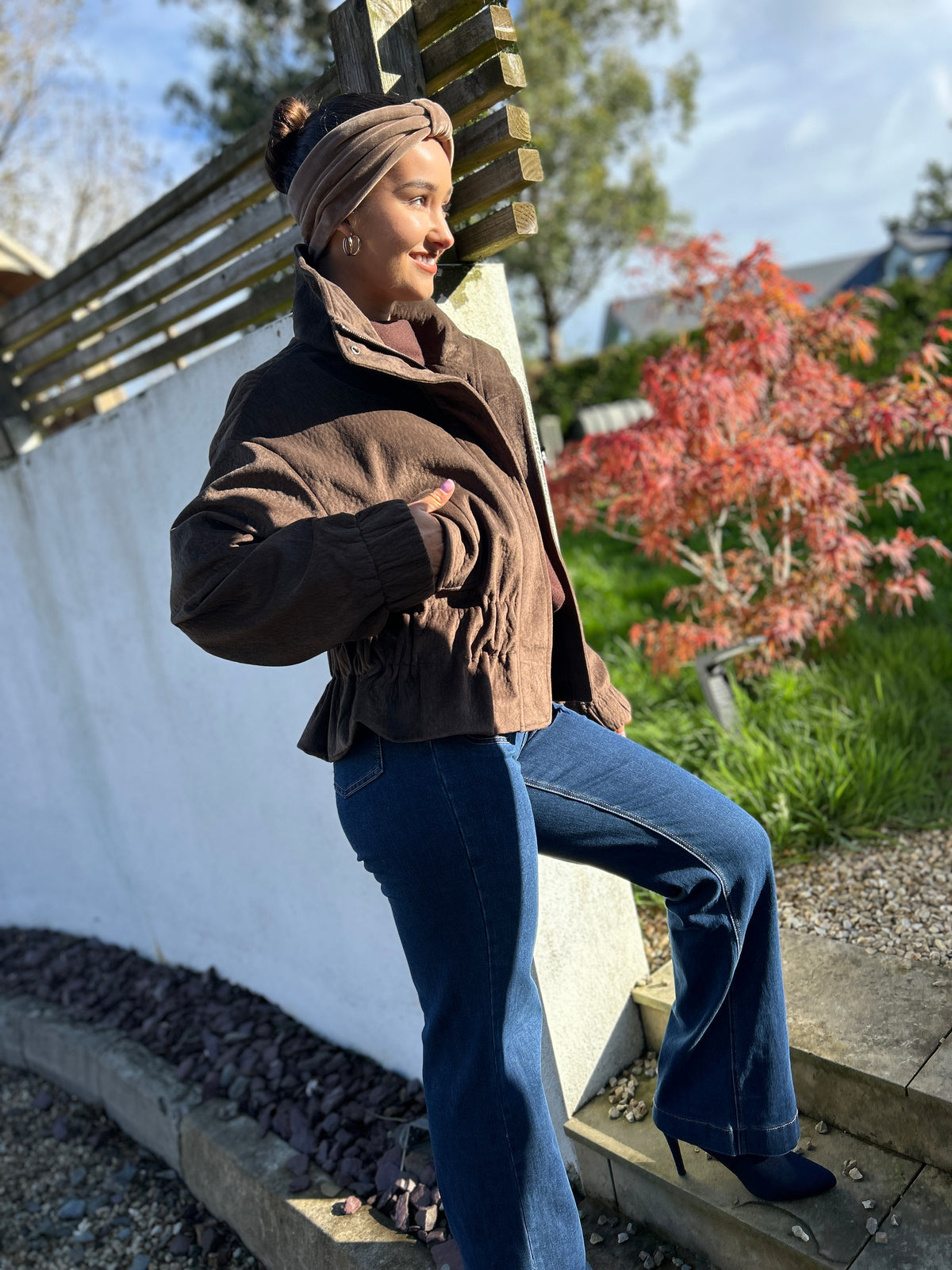 Amy Jacket Brown