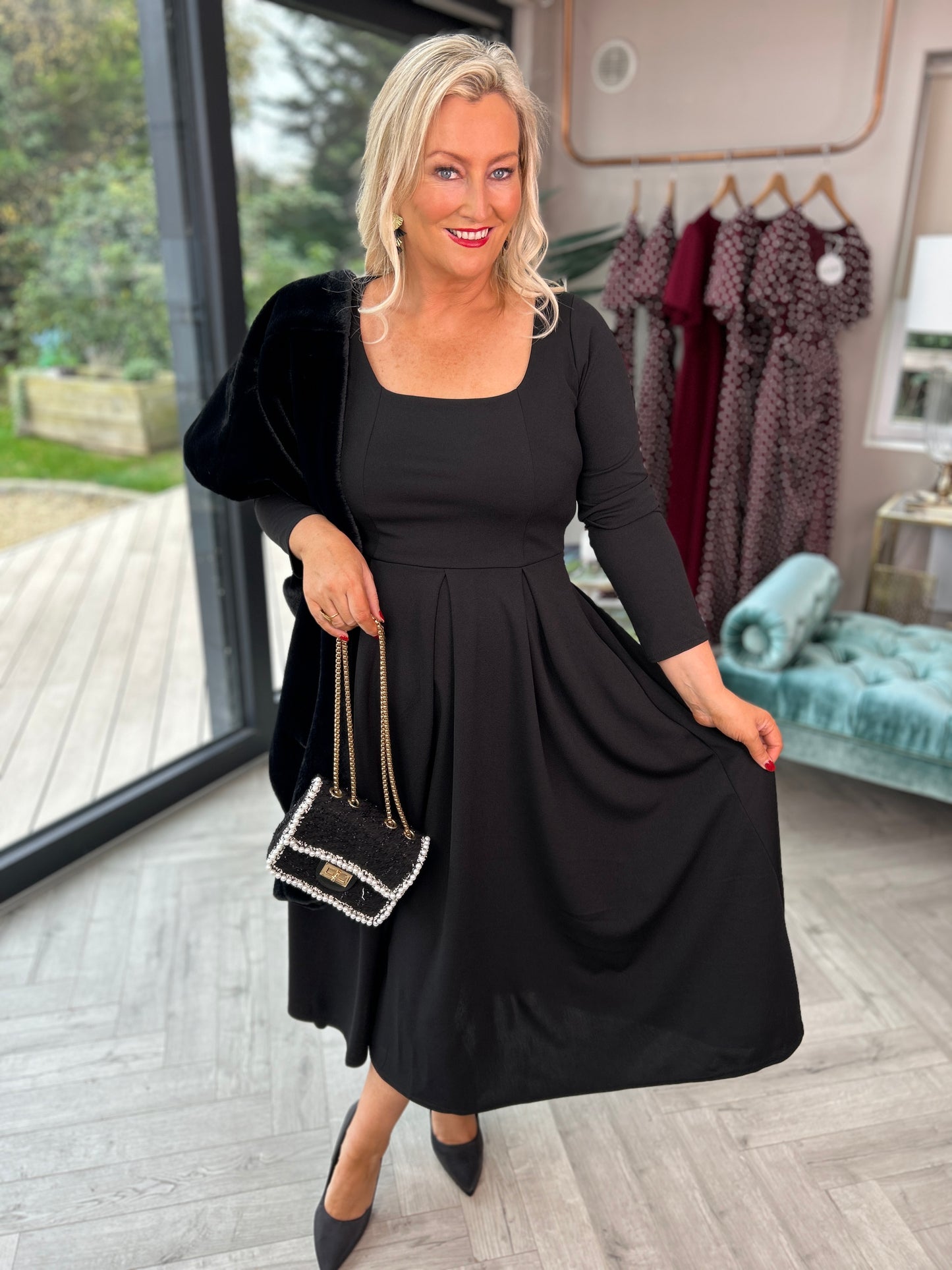 Evie Dress Black