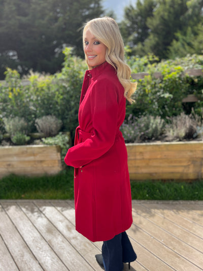 Amanda Coat Red
