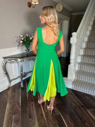 Pippa Dress Green