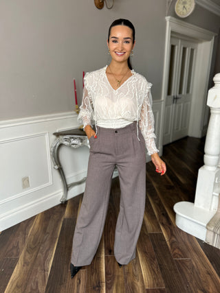 Victorianna Blouse Ecru