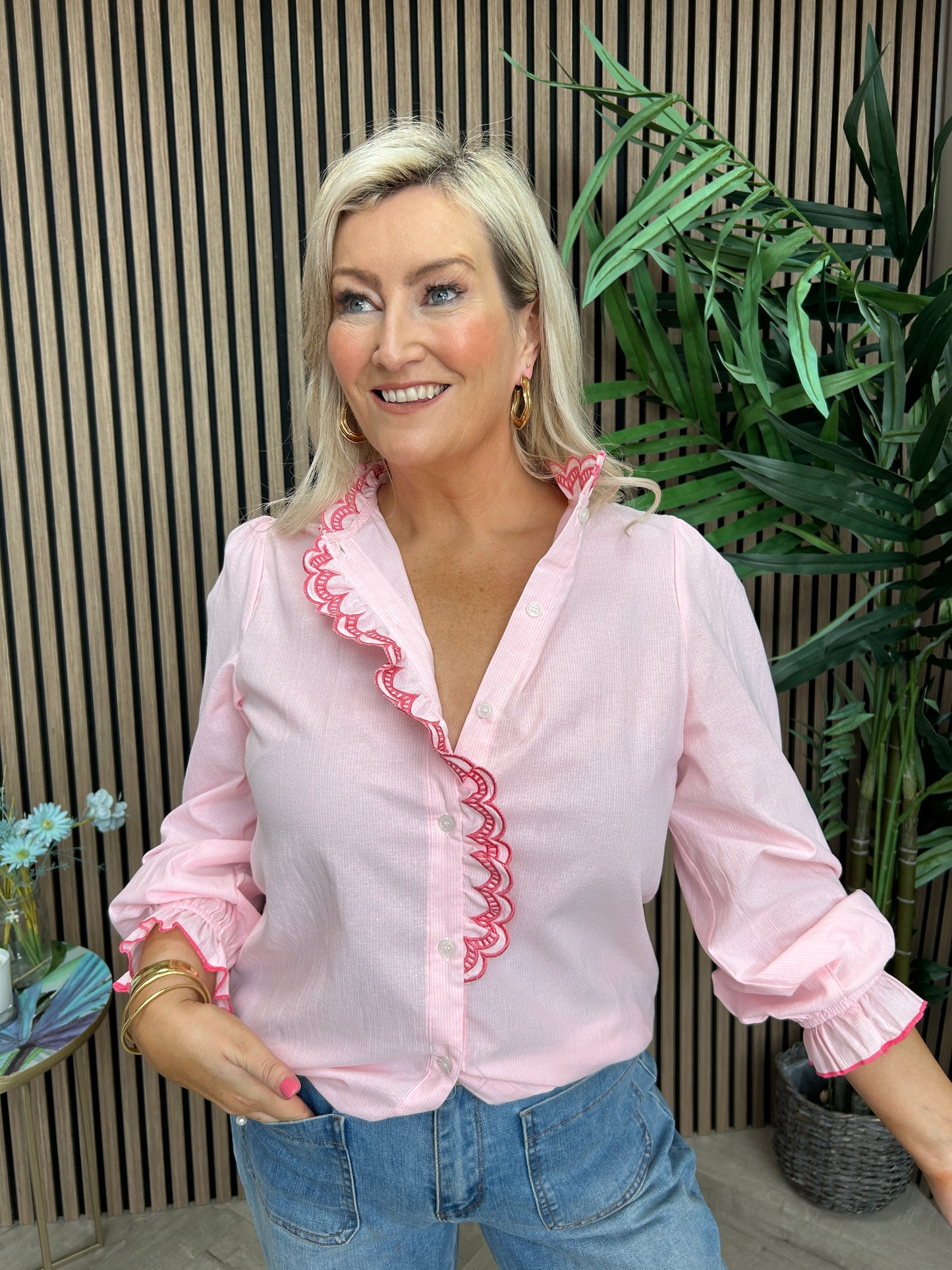 Bonnie Pink Frill Shirt