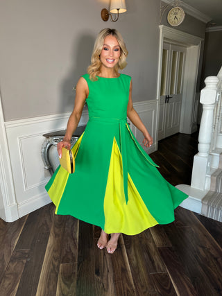 Pippa Dress Green
