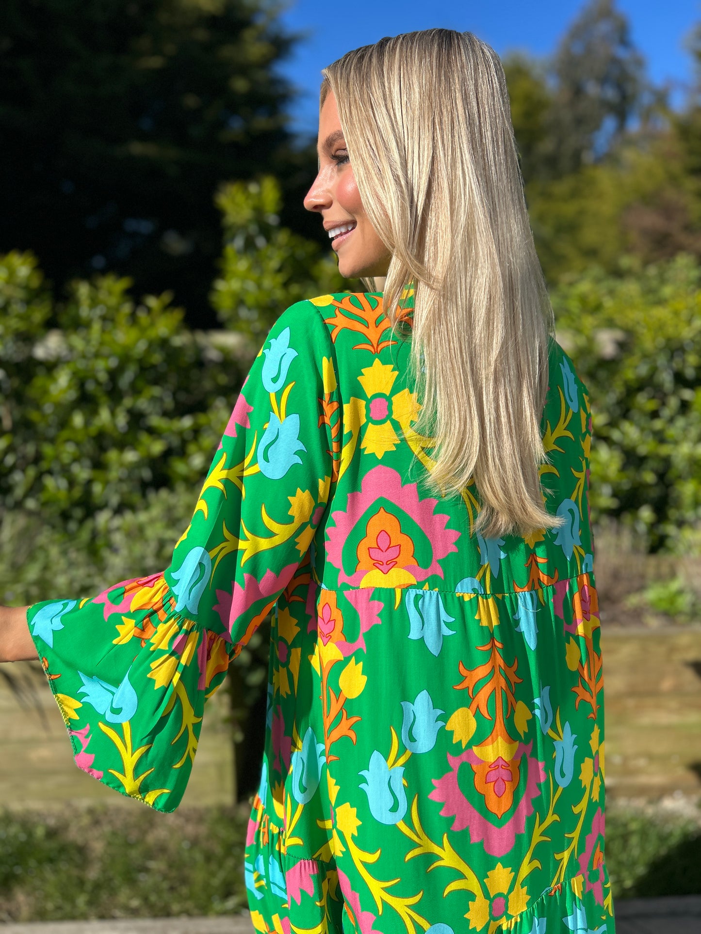 Grace Midi Dress Green