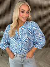 Alexis Top Blue