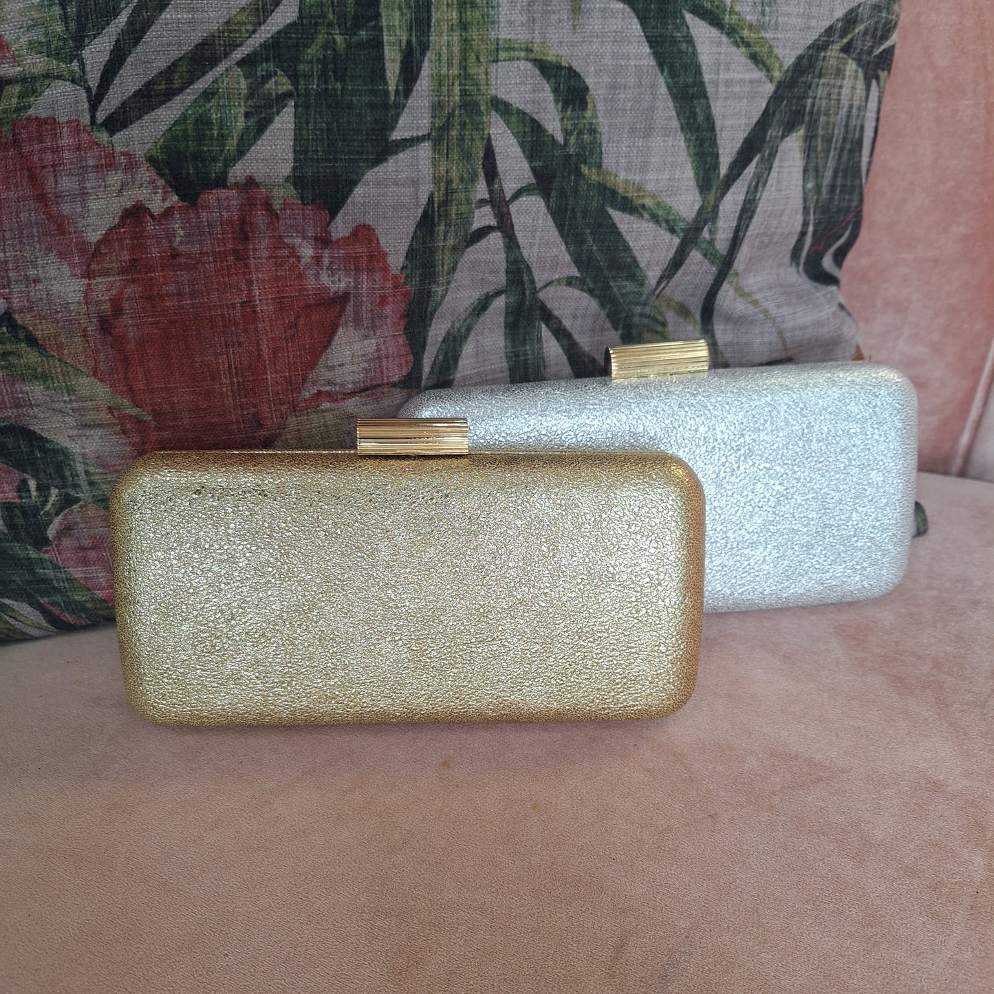 Oria Gold Clutch