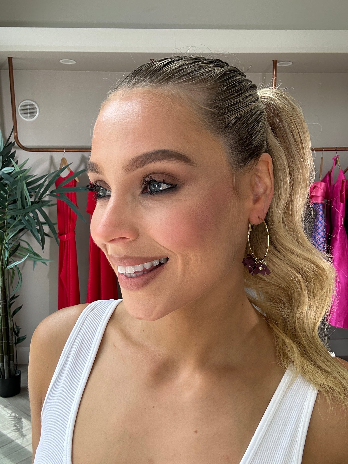 Dusky Drape Earrings