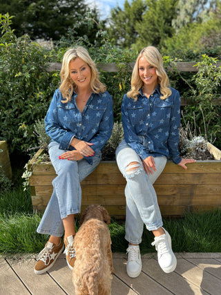Alexia Denim Star Shirt