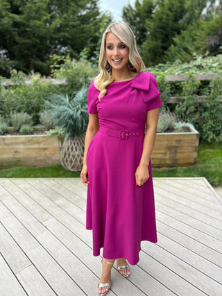 Francesca Dress Plum