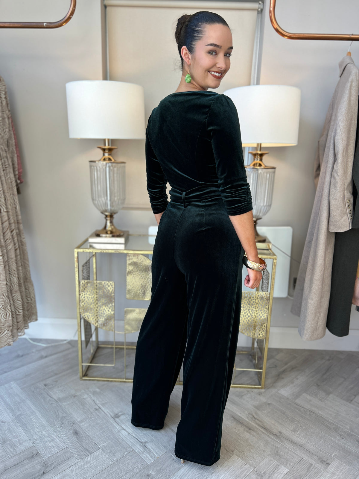 Farrah Jumpsuit Forest
