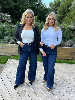 Sherry Wide Leg Jean (Short)