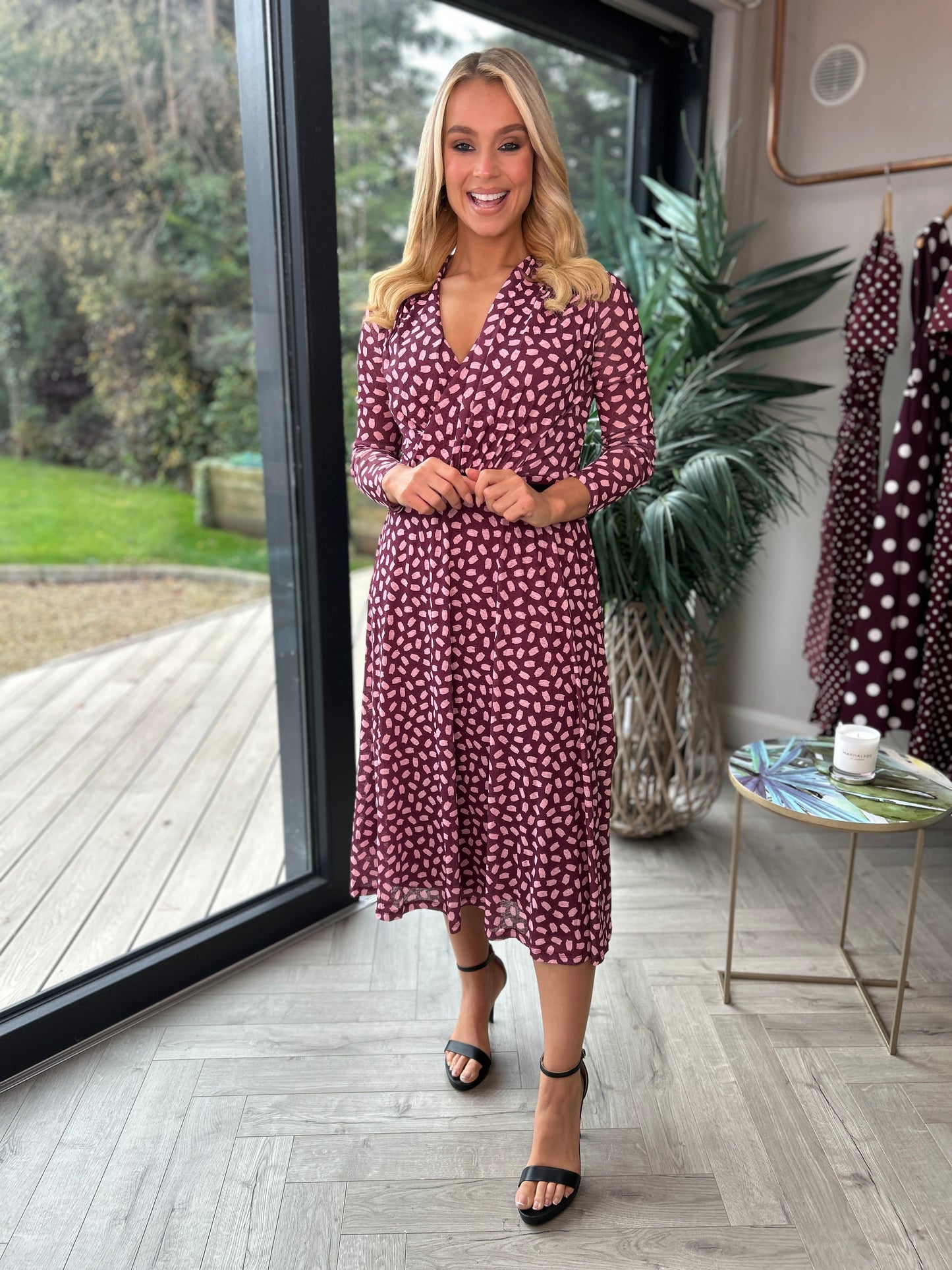 Henrietta Dress Pink