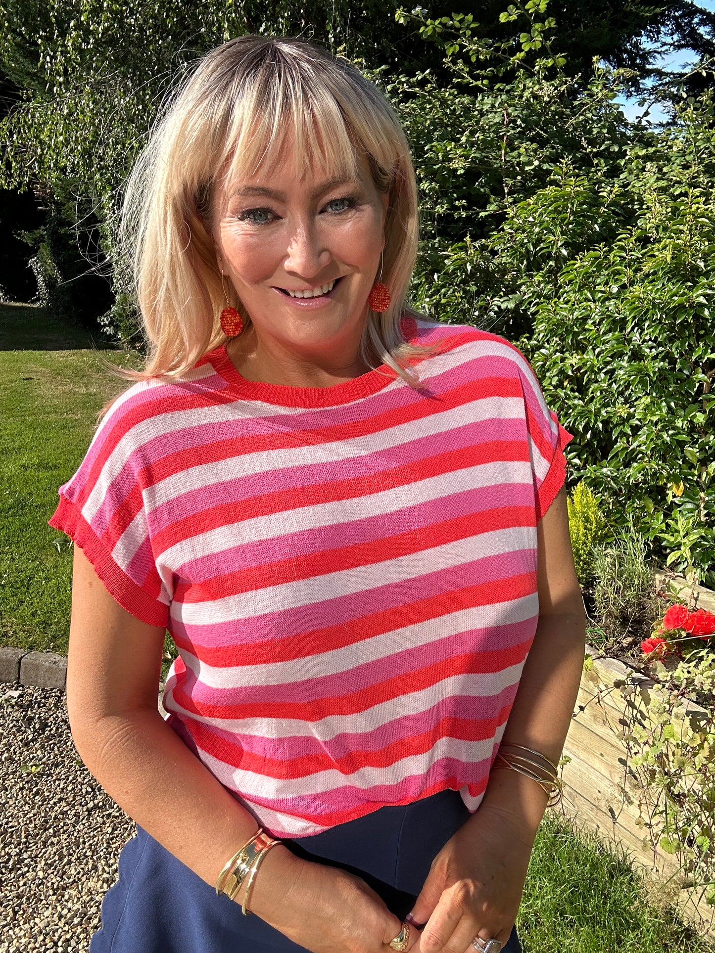 Maddie Top Coral