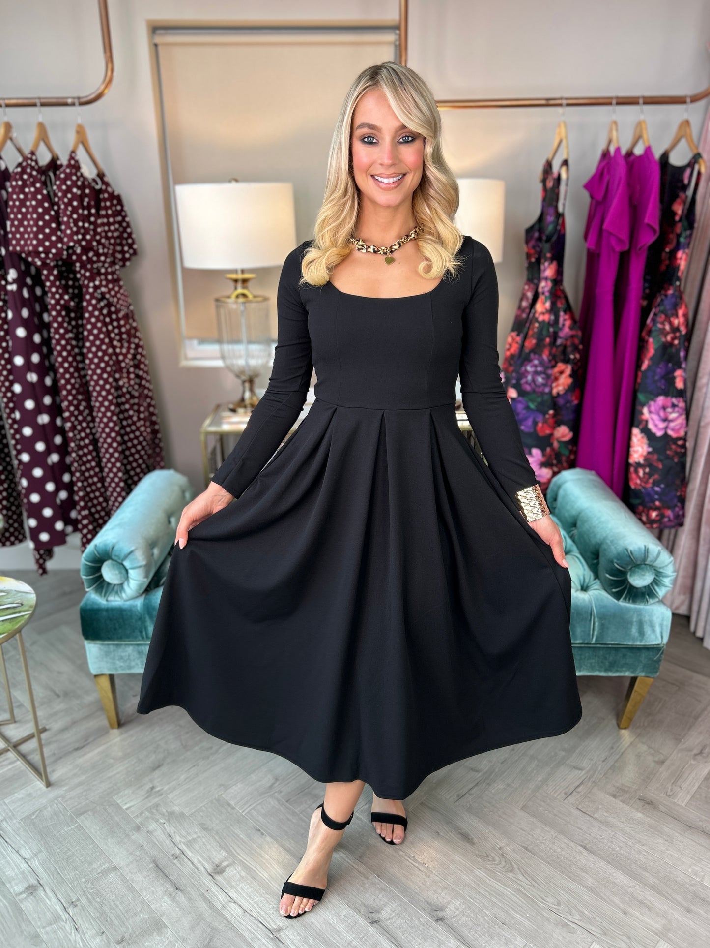 Evie Dress Black