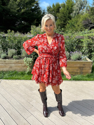 Roxi Dress Red