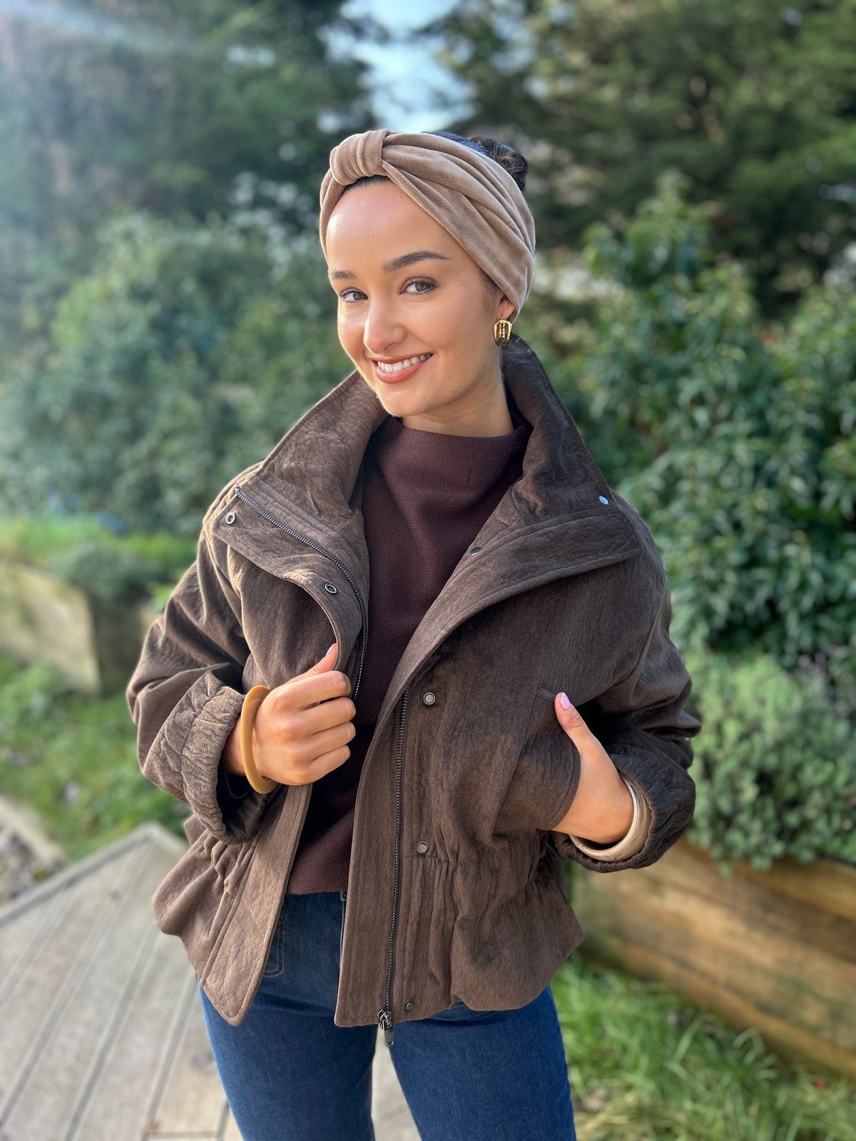 Amy Jacket Brown