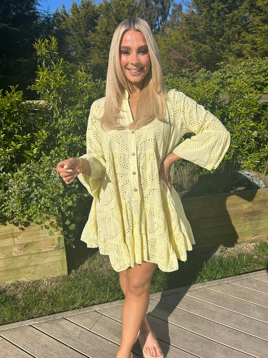 Penelope Dress Yellow