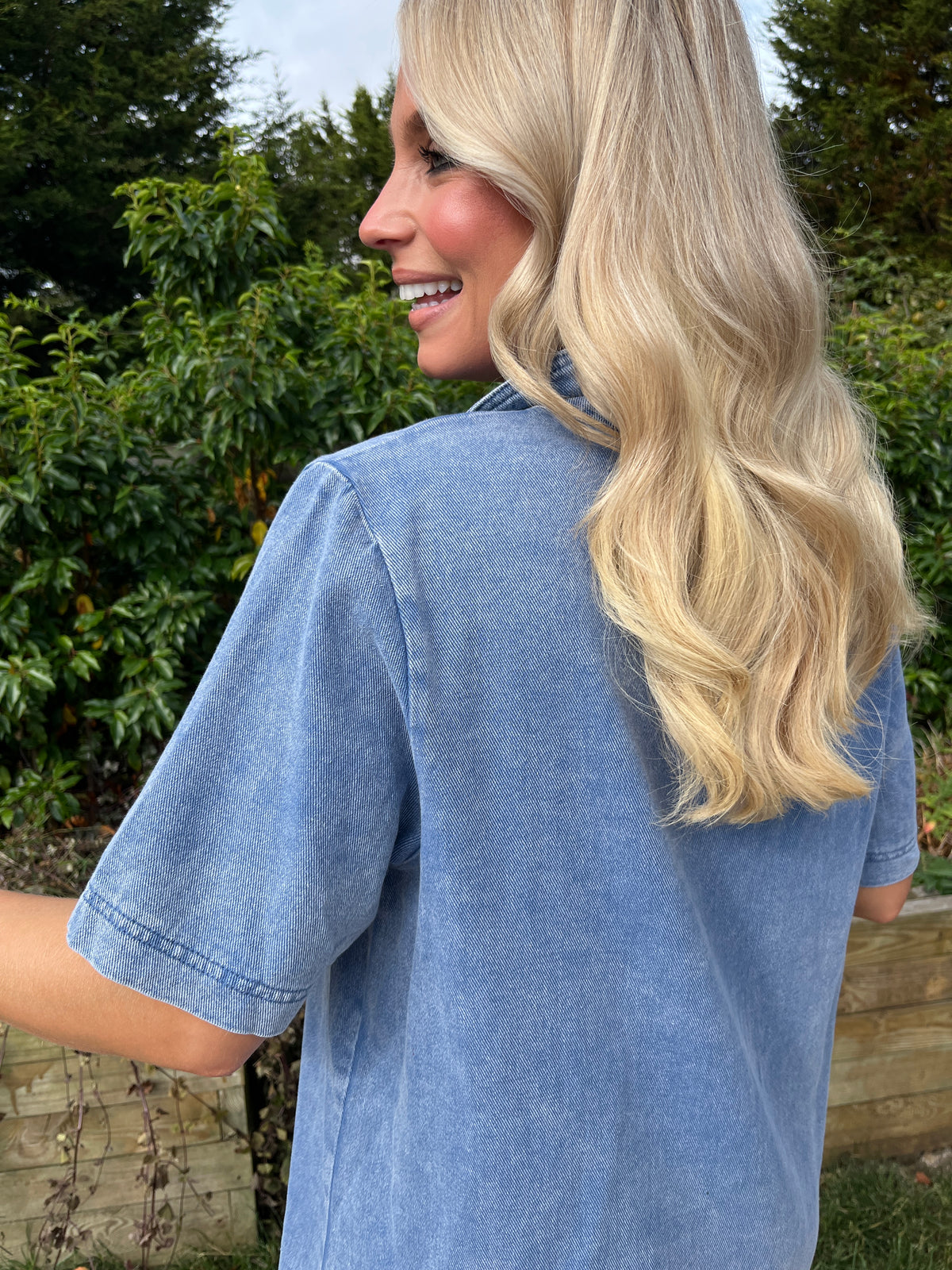 Gemma Dress Blue