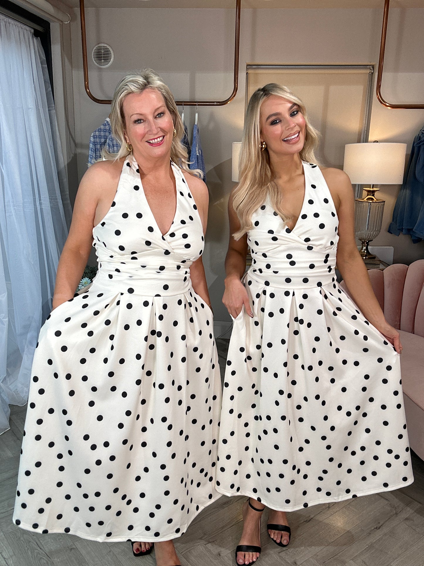 Sophia Polka Dot Dress