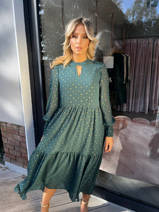 Lia Emerald Dress