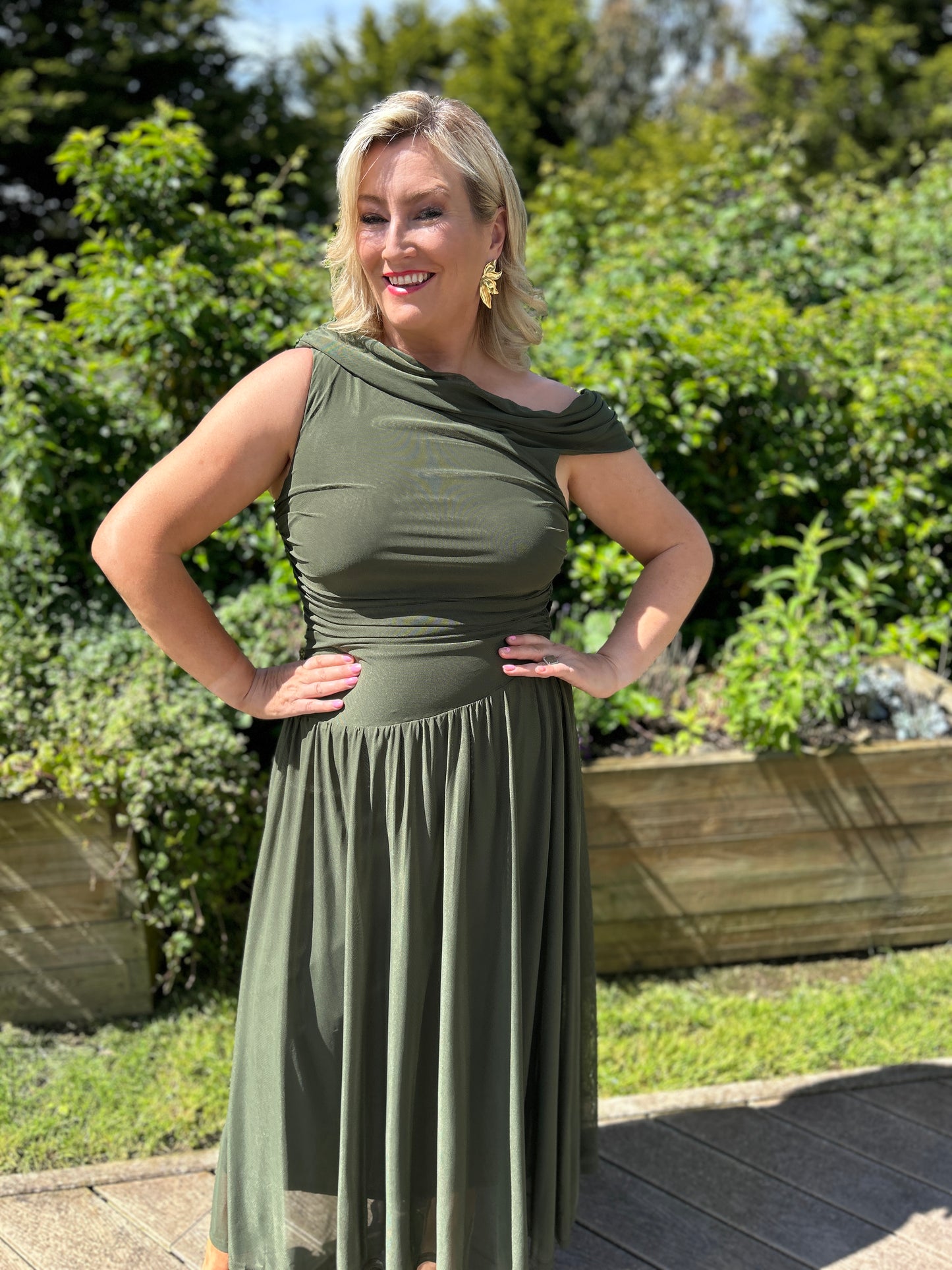 Inez Dress Green