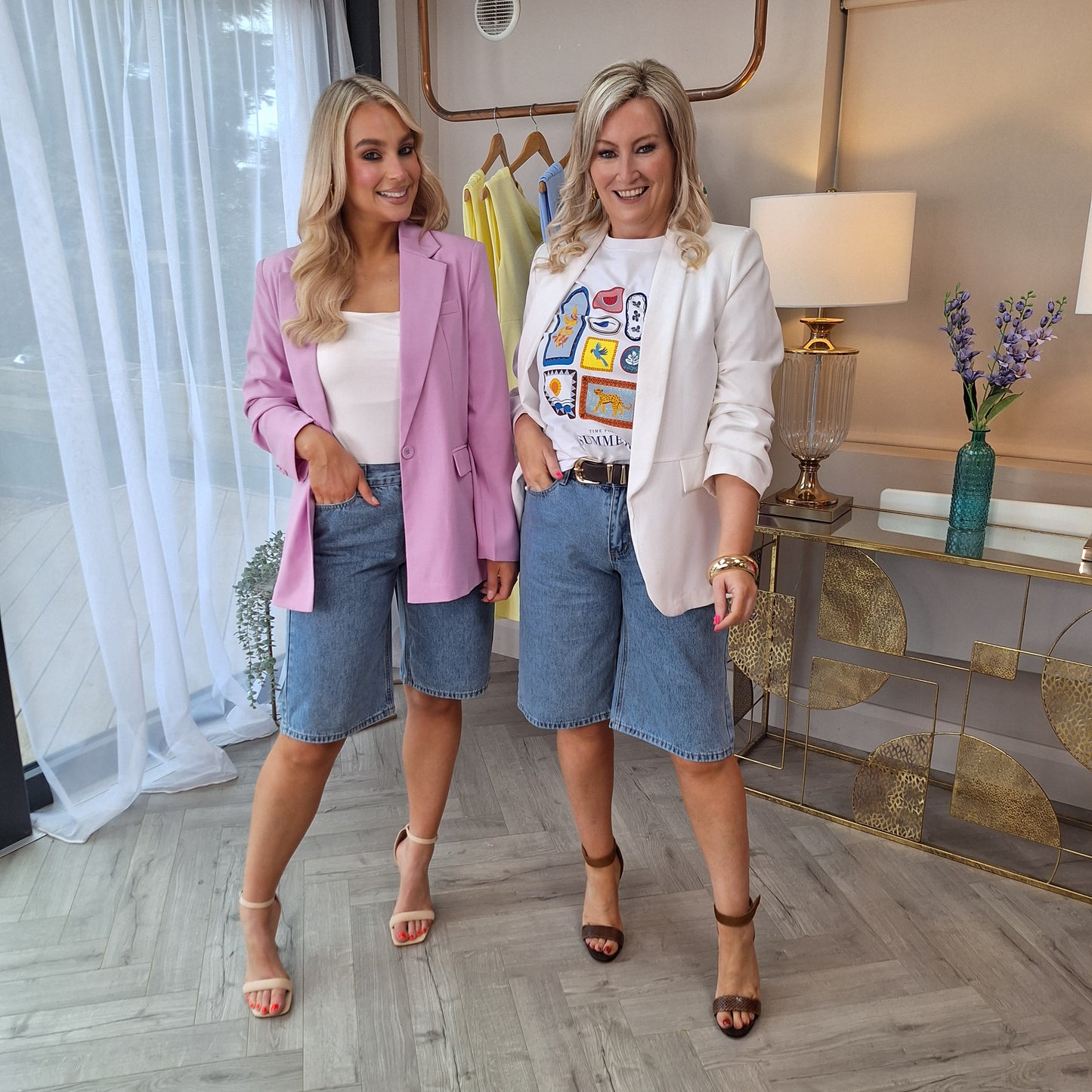 Kavi Bermuda Denim Shorts