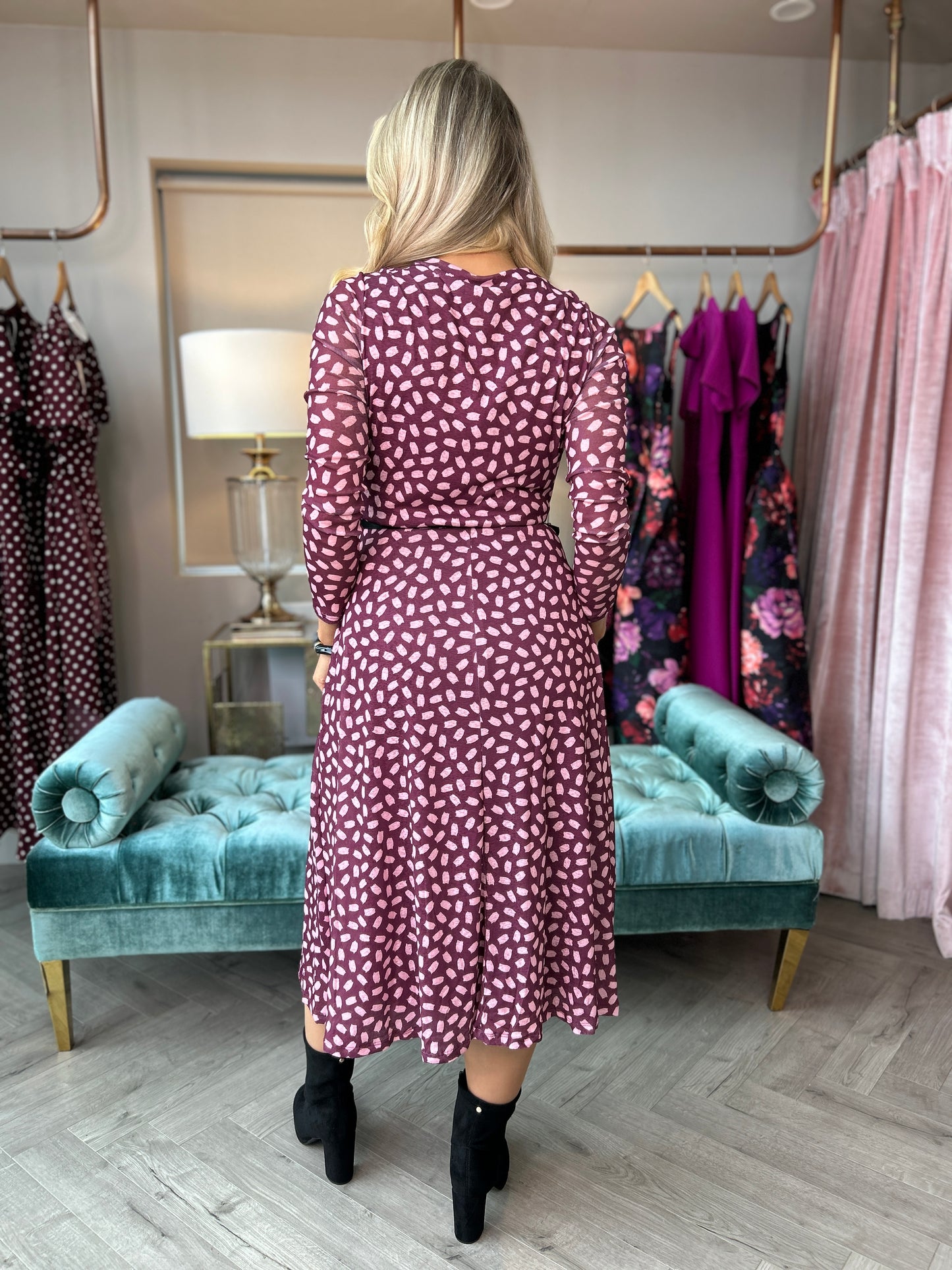 Henrietta Dress Pink