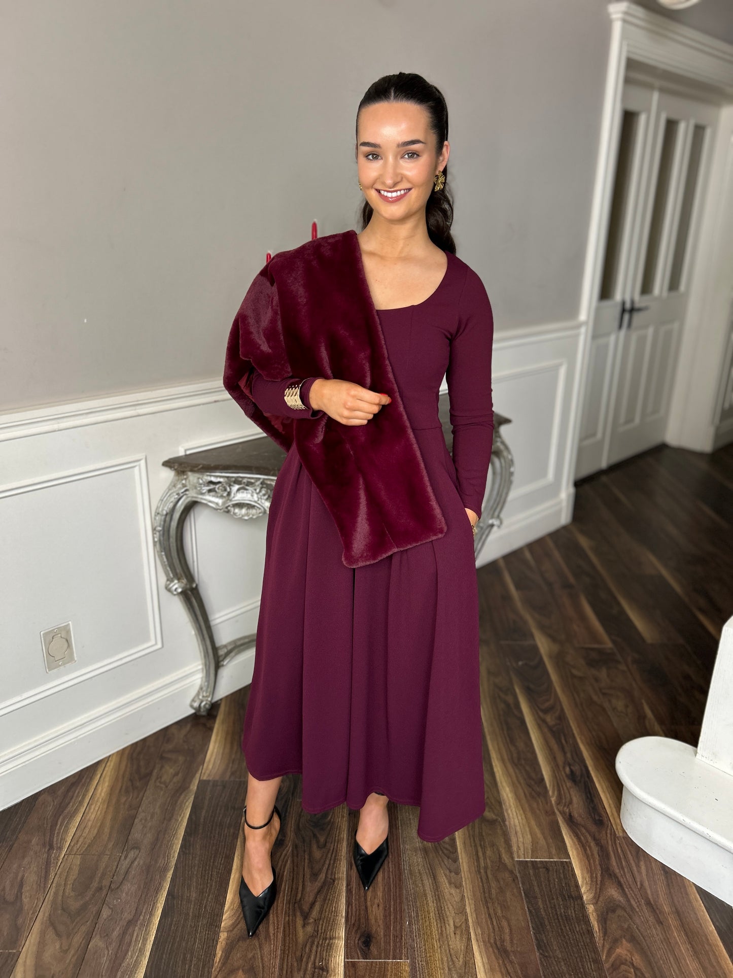 Evie Dress Plum