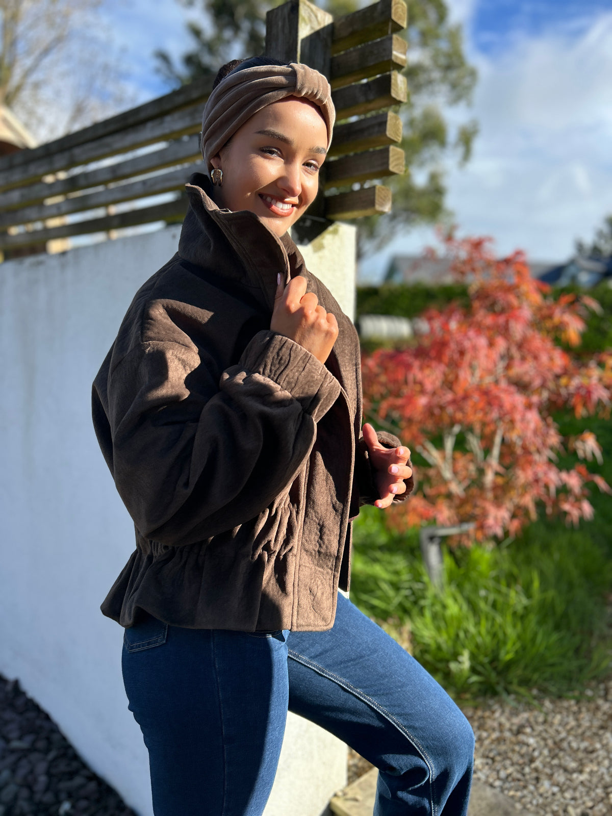 Amy Jacket Brown