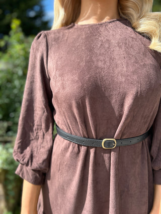 Villie Suede Dress