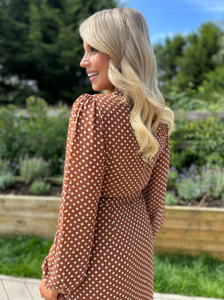 Kaya Polka Dot Dress