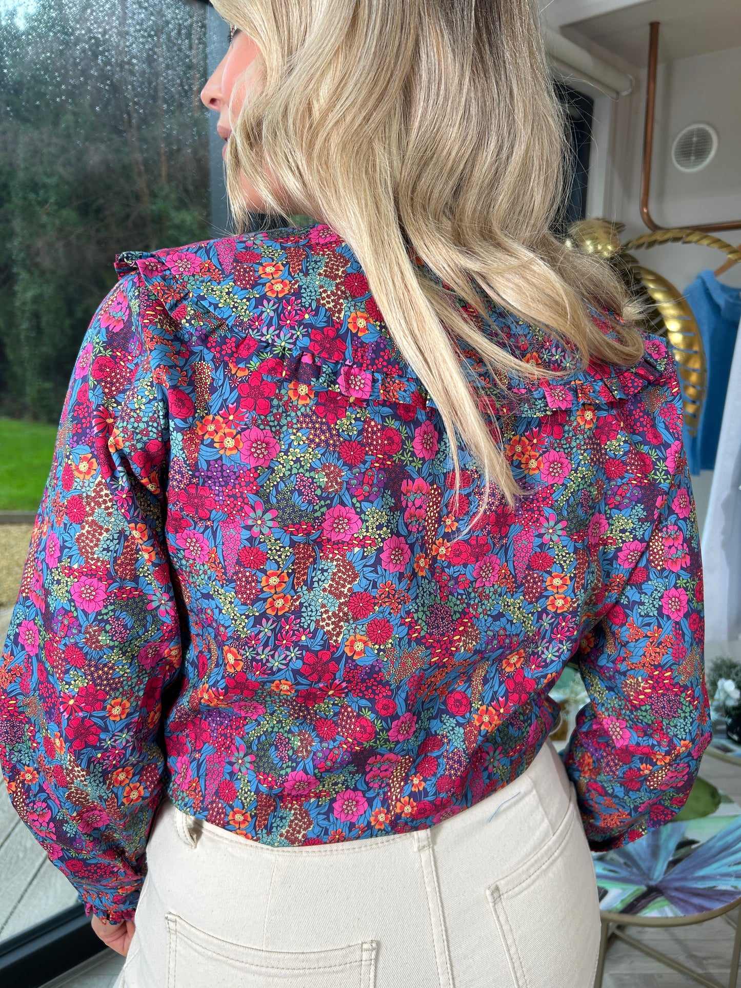 Poppy Print Shirt