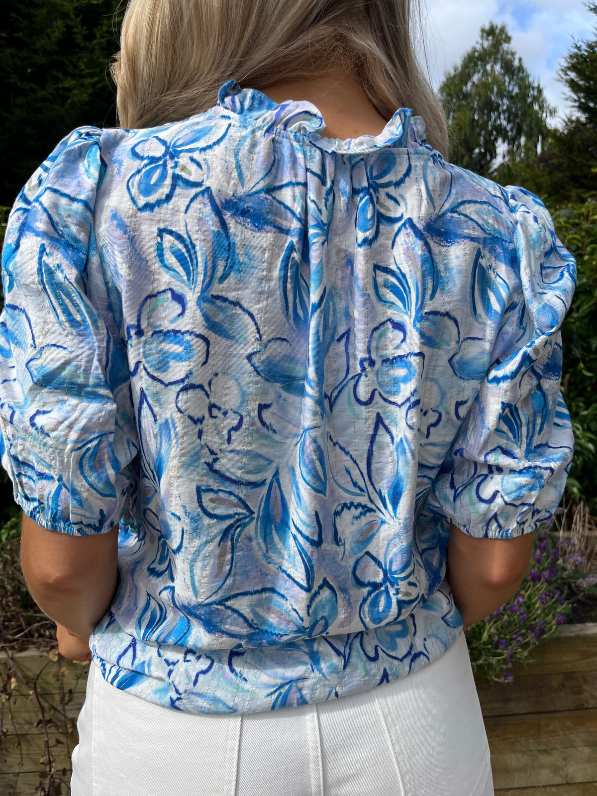 Dixie Blue Blouse