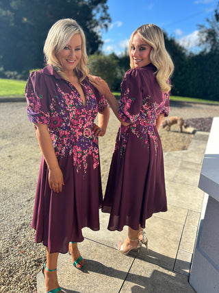 Holland Dress Plum