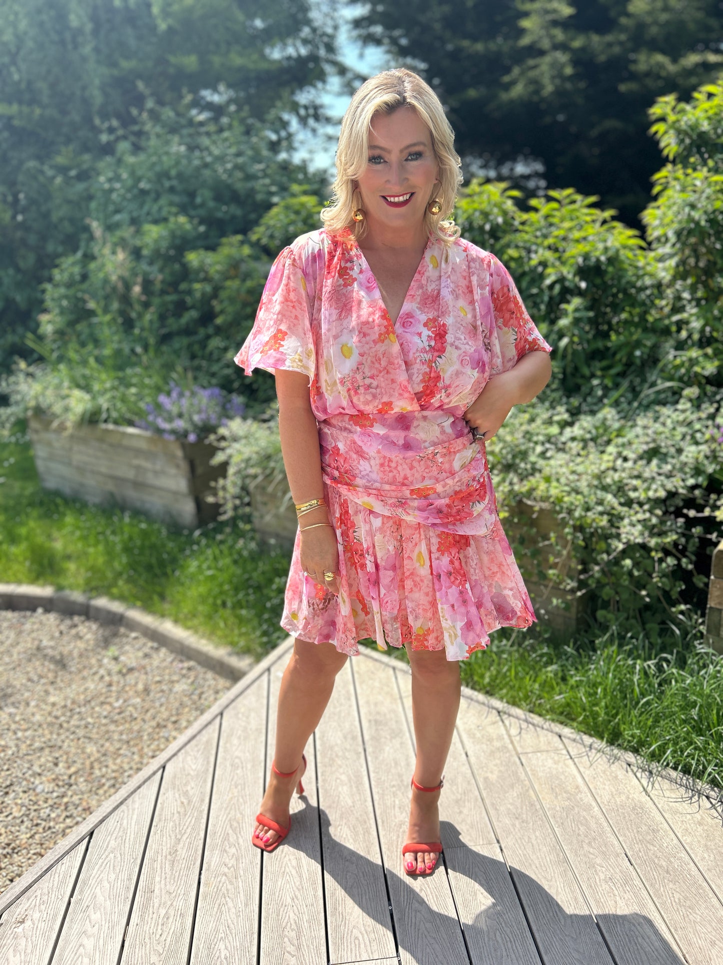 Caris Dress Pink
